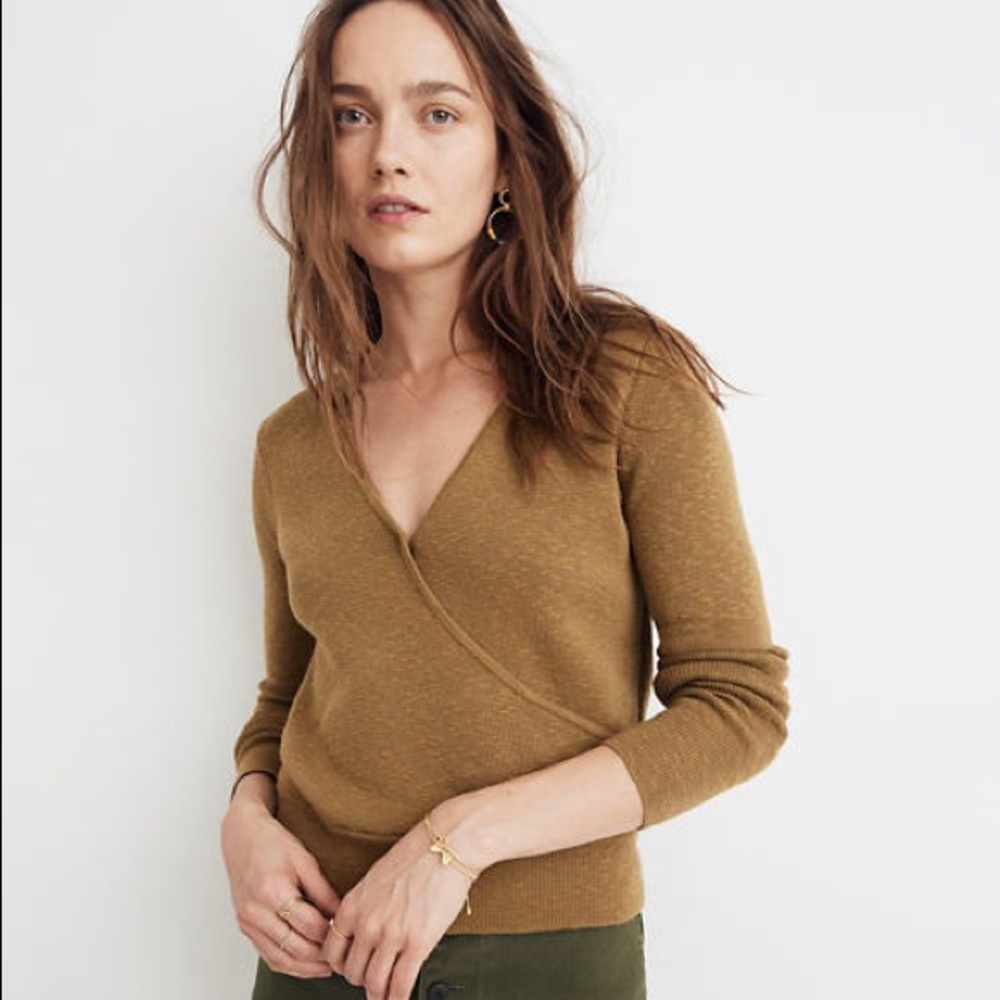 MADEWELL Faux Pullover sweater